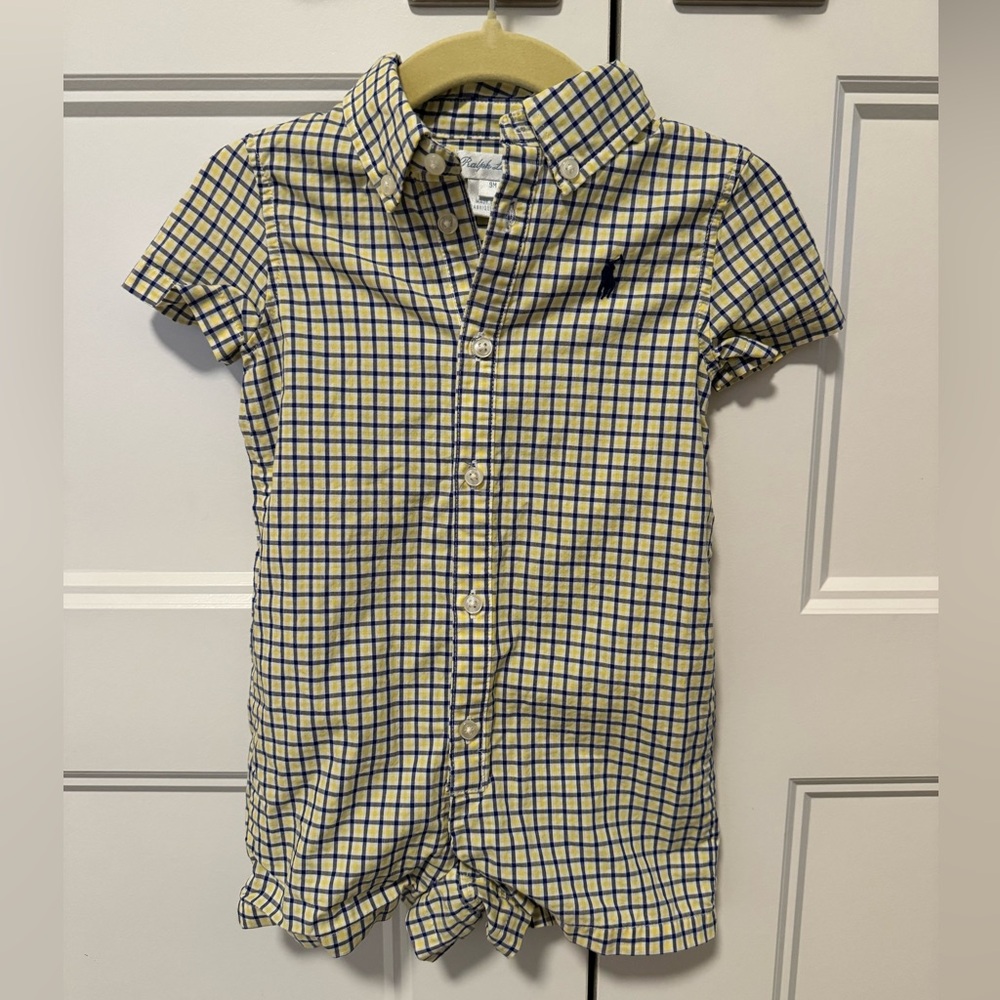 Ralph Lauren Baby Romper- 9 months